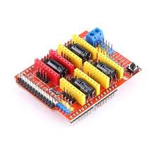 CNC Shield Expansion Board 4Pcs A4988 Stepper Motor Driver For Engraver 3D Printer
