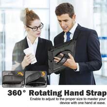 1pc Stock Case Compatible With IPad 11th/10th/ 9th/ 8th/ 7th Generation 11''/10.9''/ 10.2''/8.3', Ipad 10th 10.9'' Generation Tablet Cover With Pencil Holder [360° Rotating Hand Strap] &Stand, Case Compatible With IPad Mini 6 Mini 7 8.3 IPad7th/8th/9th 10.2 Inch IPad (A16) 11 Inch 11th Generation 2025 IPad 11(A16 2025) (Red+Black,Black)