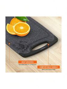 Juego de 3 tablas de cortar, oferta del - Negro - Ver 5