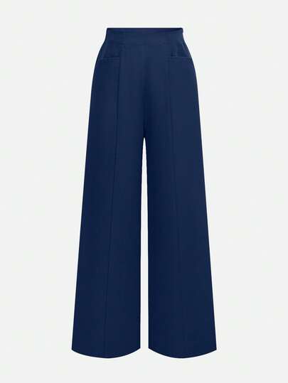 cimmuovere Women's Loose Straight Leg Multi-Pocket Side Zipper Casual Scrubs Nurse Scrubs Workwear Dentist Healthcare Pet Hospital Laboratory Pants