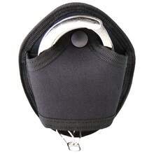 Ueasy Open Top Handcuff Case, Quick Release Cuff Holder For Duty Belt Handcuff Holder Law Enforcement Military Standard Size Cuff Pouch Nylon Material