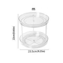 1pc Transparent Rotating Multi-Layer Desktop Cosmetic Storage Shelf Organizer Box For Skincare, Perfume, Makeup,Makeup Organizer,Cosmetic Storage,Jewelry Organizer,Jewelry Storage Back To School - Clear - View 10