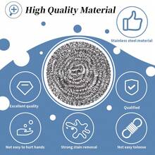 Spülstahl, Edelstahl-Scheuerschwamm, Metallscheuerschwamm, Topfscheuerschwamm, Küchen-Reinigungsschwamm, für Schüsseln, Töpfe, Herde, Dunstabzugshauben, Spülbecken, Badezimmerreinigung, Reinigungsbedarf, Küchen-Utensilie, hergestellt in China.