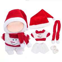LOVEBU Doll Clothes Suitable For LOVEBU Dolls Generation 1-3, Christmas Doll Outfit Set