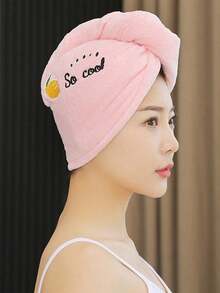 Zestaw 5/1 kapeluszy do suszenia włosów z koralowego aksamitu z haftowanymi kreskówkami, damskie czepki kąpielowe z trójkątnymi kapeluszami absorbującymi wodę, ręczniki do suszenia włosów absorbujące wodę, 1 damski szybkoschnący ręcznik do włosów, zestaw bardzo chłonnych damskich ręczników do włosów z koralowego aksamitu, powrót do szkoły, niezbędne rzeczy podróżne i wakacyjne, akcesoria do włosów dla kobiet, niezbędne rzeczy podróżne, niezbędne rzeczy podróżne, fryzura, fryzjerstwo, włosy, podróże, produkty do włosów, narzędzia do włosów, artykuły do włosów, fryzjer, akcesoria fryzjerskie, salon fryzjerski, sprzęt fryzjerski