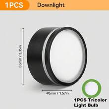 GX53 Recessed Downlight, Home Decor Spotlight, Ceiling Light, Black/White/Solid Wood Options, Compatible With GX53 Bulb, Suitable For Living Room, Home, Indoor Decoration, Shop, Bedroom, Dining Room, Corridor, Kitchen, Closet, Porch, High Ceiling, Stretch Ceiling, Low Ceiling - GX53 Downlight - View 19