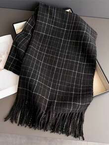 Plaid Casual Polyester