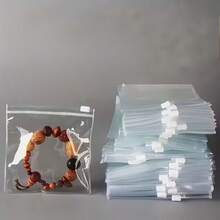100pcs Transparent PVC Zipper Bags, Jewelry Accessory Resealable Packaging Bags, Medication Bags, Action Figure & Pendant Storage PVC Zipper Bags, Christmas Holiday Gift Storage Bags - متعدد الألوان - مشاهدة 9