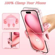 Supporto per telefono da auto YWOR, [adatto a custodie spesse] Supporto per telefono da auto, Supporto per telefono da auto senza mani adatto per iPhone e smartphone