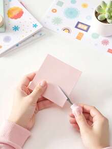 A Set Of Exquisite Stationery Combo, Featuring A Stylish Pencil Case With Capybara Pattern, Including 2pcs Portable Scissors, For Auxiliary Tools For Paper Cutting And Crafts, A Must-Have Stationery Set For Storing Pens.