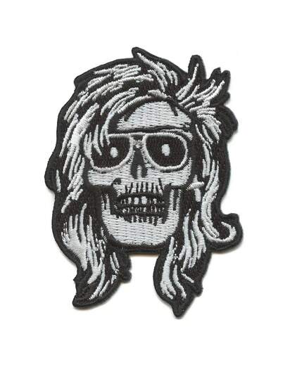 1 st Guns N' Roses-märke Duff McKagan Bandana broderat, strykbart