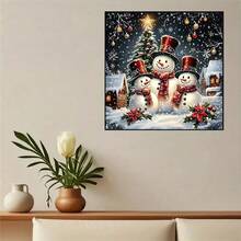 JOZYSH 1pc Large Size 30x40cm-11.8x15.7Inch/40x50cm-15.7x19.7Inch Frameless DIY 5D Round Diamond Painting, Virgin, Full Rhinestone Painting, Square Round Diamond Painting Kit, Handmade Home Office Wall Decoration Gifts