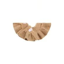 31 Inch Tree Skirt Decorations Linen Burlap Tree Skirt Round Xmas Cover Party Fall Indoor Outdoor Holiday Family Winter Home Decorations Linen Color