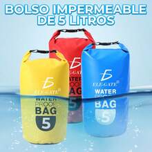 Mochila impermeable de 5 litros - Blanco - Ver 3