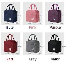 Borsa termica personalizzata per bambini, articolo essenziale per bebè, design personalizzato con motivo orsetto, borsa termica, borsa portatile, ghiaccio riutilizzabile, borsa per lo storage, adatta per lavoro, spostamenti all'aperto, gioco, senza contatto con alimenti - Multicolore - Visualizzare 7