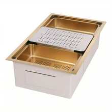 YUNRUX Kitchen Sinks - Gold - View 3