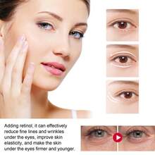 Crema para ojos en barra con retinol Hidrata la piel alrededor de los ojos, mejora la apariencia de líneas finas, patas de gallo y pliegues nasolabiales. - Multicolor - Ver 6