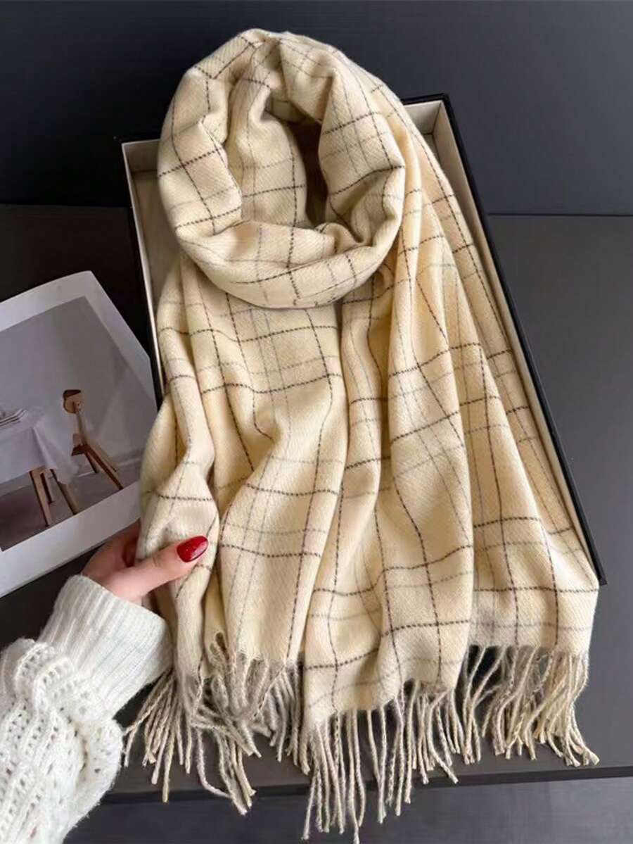 Plaid Casual Polyester