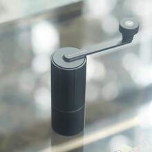 CAFEDEKONA M3 Premium Manual Coffee Grinder Conical Burr Stainl Steel Portable Adjustable Hand Grinder For Espro/Cold Brew/French Pr Travel/Camping/Home Use Black