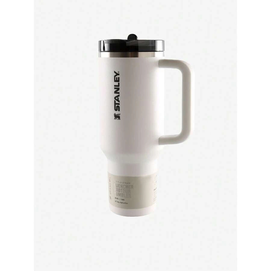 STANLEY - The Quencher ProTour Flip Straw Tumbler 40OZ Premium Stainless Steel Insulated Mug Cup Portable Water Bottle Large-Capacity Coffee Cup Water Cup With Handle And Straw, For Travel, Home, Office, Gift, Ice Drinks And Hot Drinks 10-12486 - 1491 PHẤN VRT - Xem 1