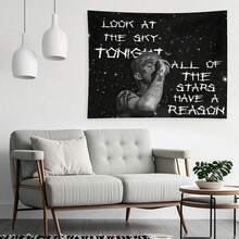 Illar Rap Singer's Tapestries, Music Albums, Posters, Flags, Rooms, Teenagers, Girls, Boys, Indoor And Outdoor Living Rooms, Bedrooms, As Well As University Dormitories, Friends, Gifts, Birthday Gifts, Holiday Gifts - 彩色 - 查看 5