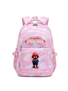 这款漫威蜘蛛侠主题背包采用时尚百搭的印花设计。作为一款美国电影周边产品，它融入了超级英雄蜘蛛侠的标志性卡通形象。这款轻便大容量背包适合休闲、旅行和日常使用。 - 彩色 - 查看 8