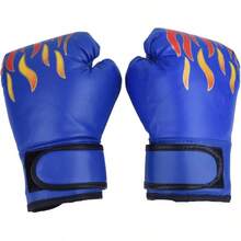 Guantes de Boxeo para Niños, Boxeo, Lucha, Muay Thai, Sanda, Kickboxing, Grappling, Guantes para Sacos de Boxeo - azul - Ver 13