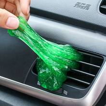 1 件装汽车清洁凝胶，适用于缝隙和碎屑 - 无需电源。适用于桌面清洁、键盘和汽车内饰通风口家居配件 - 彩色 - 查看 4