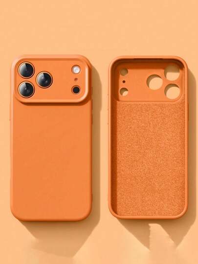 High-Quality Liquid Silicone Phone Case, Compatible With IPhone 17 Pro Max, 17 Pro, 17 Air, 17, 16, 15, 14, 13, 12, 11 Pro Max Plus, Soft Touch, Shock-Absorbing Protective Cover