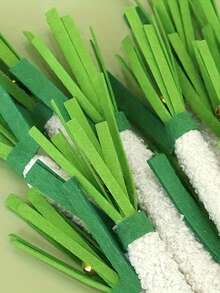 Cat Toys Catnip Toys Vegetable Anti-Bite Cat Pet Toys Teaser Toys Grinding Teeth Cleaning Teeth Self-Entertainment Stress Relief Grinding Stick Felt Chewing Toy Kitten Wooden Teething Stick Daily Game Stress Relief - Multicolor - View 9