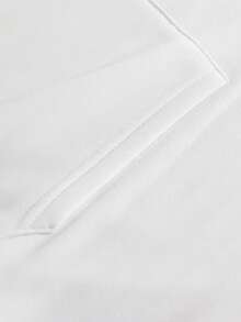 Women'S Wedding Bride Hoodie - Back Print With Bold BRIDE Lettering, Beige/White Pullover Sweatshirt For Bridesmaids, Bachelorette Parties & Everyday Casual Outfits - Machine Washable Polyester Hooded Sweatshirt, Bridesmaid Outfit, Statement Back Print, Comfortable Fit, Bridesmaid Apparel, Durable Material, Bridal Party Wear - 白色 - 查看 6