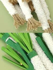 Cat Toys Catnip Toys Vegetable Anti-Bite Cat Pet Toys Teaser Toys Grinding Teeth Cleaning Teeth Self-Entertainment Stress Relief Grinding Stick Felt Chewing Toy Kitten Wooden Teething Stick Daily Game Stress Relief - Multicolor - View 10