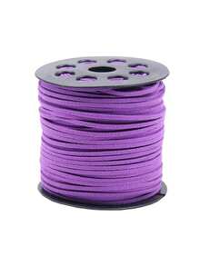 10m/Roll 2.5mm Faux Suede Cord, Handmade Rope, Bracelet DIY Jewelry Accessory String - Multicolor - View 44