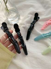 5pcs Crocodile Hair Clips Salon Styling Sectioning Accessories Set, Hair Styling Clips, Crocodile Clips And Alligator Hair Clips, Suitable For Salon, Perming And Perming Tools Casual, Women Hair Clips - Wide Tooth And Double Hinge Design - Crocodile Shaped Sectioning Clips Professional Hair Salon Clips, Non-Slip Hair Clips, Salon Sectioning Hair Clips,Hair,Barber,Hair Tools,Hair Products,Hair Accessories,Edge Brush,Styling Brush,Barber Accessories,Travel,Hair Dryer,Hair Stuff,Hair Spray,Hair Accessories,Curly Hair Products,Hairdressing Equipment,Accessories,Hair Cutting Scissors,Christmas,Barbershop,Barber Accessories,Hair Accessories,Hairdressing