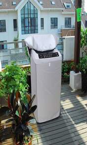 Portable Washing Machine Cover,Top Load Washer Dryer Cover,Waterproof Full-Automatic_Wheel Washing Machine Cover - ColorD - 查看 8