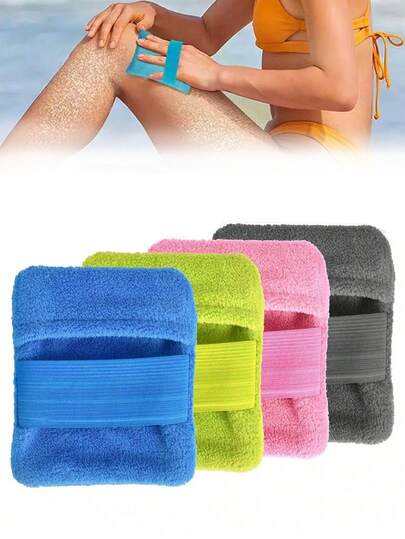 Sand Remover, Sand Removal Bag, Powder Bag Sand Brush, Suitable For Beach Vacation Camping Essentials (Talcum Powder Not Included)