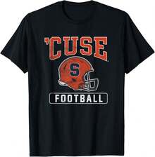 Syracuse University Orange Football Helmet T-Shirt - màu đen - Xem 1