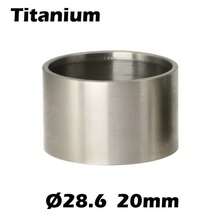 CNC Bicycle Accessories Titanium Bicycle Bowl Washer Ring 1 1/8 Fork Ring 28.6mm Bike Headset Spacer Bike Parts - Silver - View 12