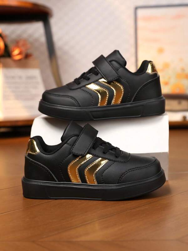 1 Paar modische, vielseitige weiße Sneaker für Mädchen, praktischer Klettverschluss, leicht und bequem für Outdoor-Sport und Laufen für Teenager-Mädchen