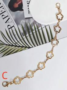 1pc Fashionable Versatile Premium Metal Detachable Hat Chain, Suitable For Baseball Caps And Snapbacks