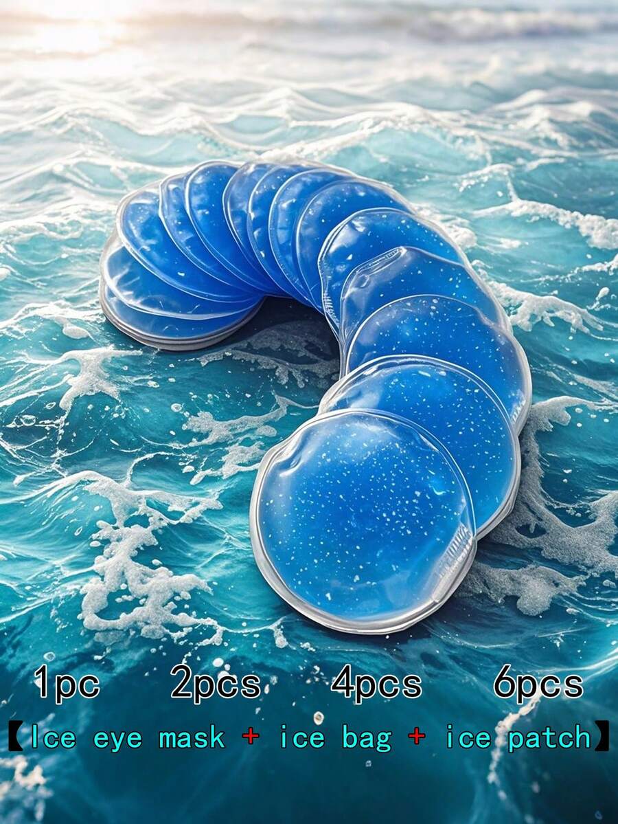 Kompres Es, Plester Pendingin, Bantalan Kompres Dingin, Topi Pendingin, Masker Mata Gel, Masker Wajah Gel, Kompres Es yang Dapat Dimasukkan, Gel Kompres Dingin, Kompres Es Biru, Masker Mata Tidur, Masker Wajah Kecantikan, dan Kompres Dingin/Panas Multifungsi - MultiWarna - View 1