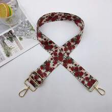 1pc 3.8CM Colorful Printed Adjustable Replacement Shoulder Strap For Bags