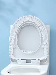 一次性马桶座套独立包装，采用无纺布制成，是旅行必需品，适用于公共卫生间、飞机、露营的旅行配件