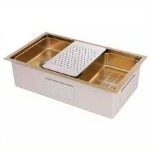 YUNRUX Kitchen Sinks - Gold - View 5