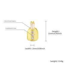 1-2PCS Grillz Tooth Cap Grills For Your Teeth Golden, Silvery Fashion Teeth Jewelry For Women Men Rapper Costume, Music Festival Golden/Silvery - Multicolor - View 6