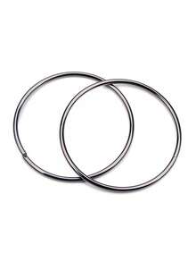 Dây đeo kim loại tròn, thích hợp làm phụ kiện ví DIY, kẹp túi xách cầm tay chất lượng cao, tay cầm hành lý, phụ kiện tay cầm hộp quà, dây đeo tinh tế, kẹp hành lý và bao bì. - Nhiều màu - Xem 8