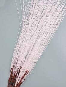 2/4/8 Stück 68cm Weihnachtsdekoration funkelnde Zweige künstliche gekräuselte Zweige für Weihnachtsbaum Dekoration Wohnraumdekoration Weihnachtsdekoration Winterraumdekoration