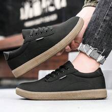 Zapatillas de lona casuales de diseño de nicho retro de verano para hombres 2025