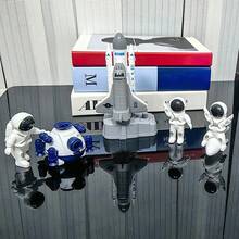 企鹅推墙家庭互动挑战游戏 - 互动策略拼图和积木，锻炼手部技能，生日派对礼物，节日礼物 - 藍白色 - 查看 4