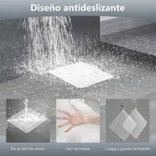 Tapa Coladeras para Regadera Silicona 4 Piezas Tapas de Plstico de Coladera Cuadrados Cubiertas para Coladeras de Desage Antiolor Anticucarachas para Baera Cocina Bao Balcn Lavadero Lavabos Patio - 2 Transparente y 2 Gris - Ver 7